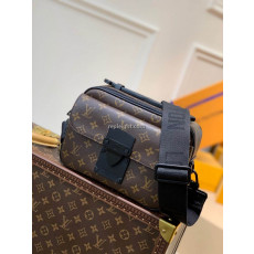 LOUIS VUITTON-M45806 루이비통 모노그램 마카사르 S 락 메신저