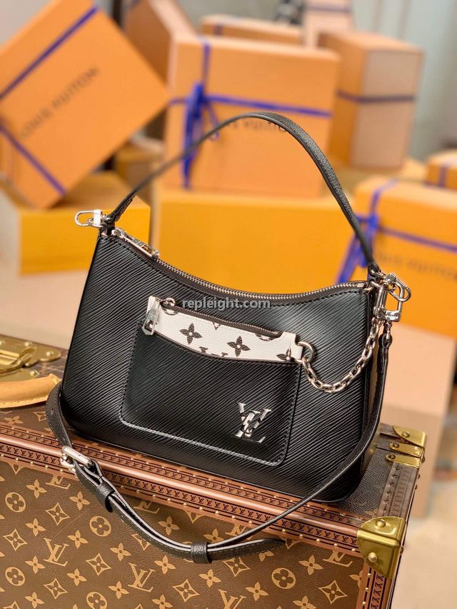 LOUIS VUITTON-M80689 루이비통 블랙 에삐 마렐 핸드백