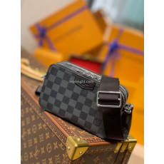 LOUIS VUITTON-N60418 루이비통 다미에 그라파이트 알파 웨어러블 월릿