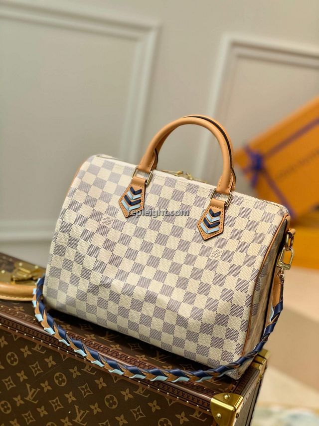 LOUIS VUITTON-N50054 루이비통 다미에 아주르 스피디 반둘리에 30