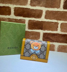 GUCCI-660159 구찌 머스터드 GG 수프림 KAI x Gucci 카드지갑