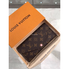 LOUIS VUITTON-루이비통 모노그램 에밀리 월릿 푸시아