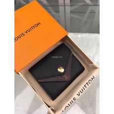 LOUIS VUITTON-M64420 루이비통 모노그램 토뤼옹 느와르 더블 V 컴팩트 월릿