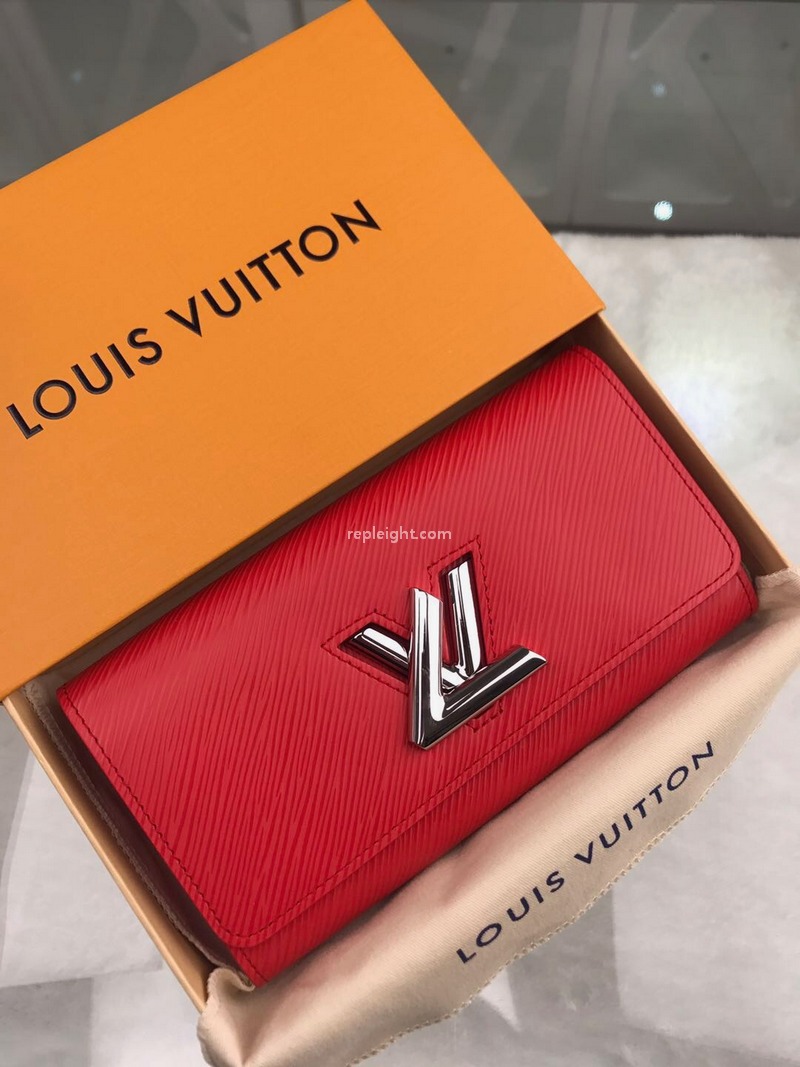 LOUIS VUITTON-M61179 루이비통 에삐 트위스트 월릿 Coquelicot