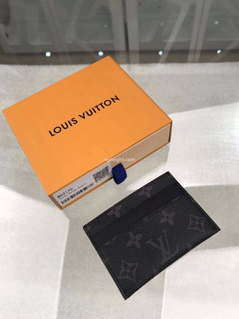 LOUIS VUITTON-M62170 루이비통 모노그램 이클립스 더블 카드 홀더