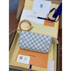 LOUIS VUITTON-N41207 루이비통 다미에 아주르 포쉐트 악세수아 NM