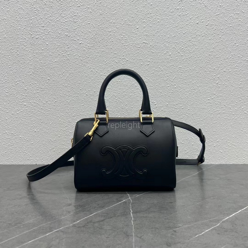 CELINE-197583DU3.38NO 스몰 BOSTON CUIR TRIOMPHE