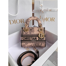 DIOR-LADY D-LITE 미니 백 M0500ORYZ_M973