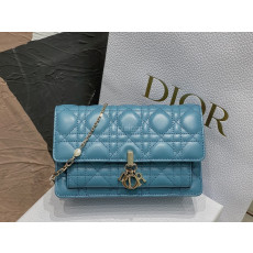 DIOR-LADY DIOR 체인 파우치 S0937ONMJ_M81B