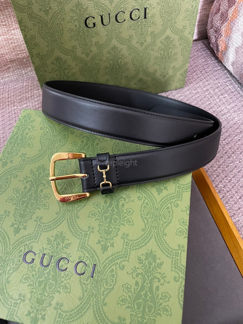 GUCCI-700338 0YA0G 1000 홀스빗 디테일 벨트 3.0CM