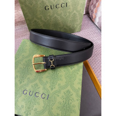 GUCCI-700338 0YA0G 1000 홀스빗 디테일 벨트 3.0CM