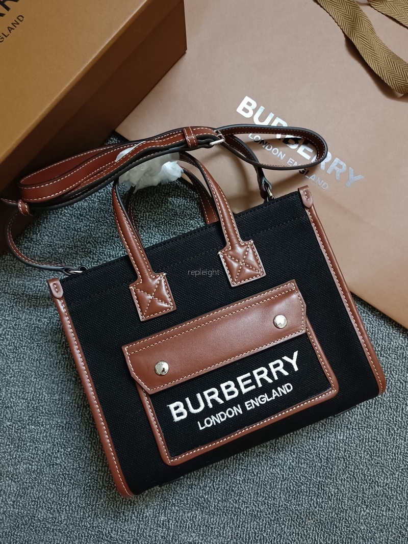 BURBERRY-80557491 미니 프레야 토트