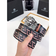 Versace- LA GRECA 메두사 리버서블 벨트 4.0CM (4)