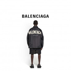 발렌시아가-BALENCIAGA TAPE TYPE 남성 쇼트 트렌치 코트