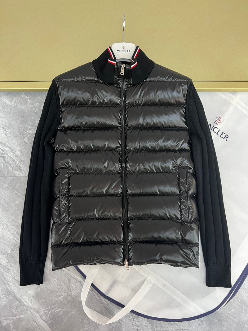 몽클레어-MONCLER-I20919B00001M1509999 패딩 코튼 카디건