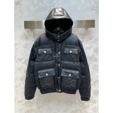 NEW~coco neige Leather Down Jacket