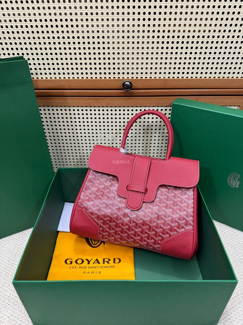 GOYARD-고야드 카바스 사이공 토트 백 (4)