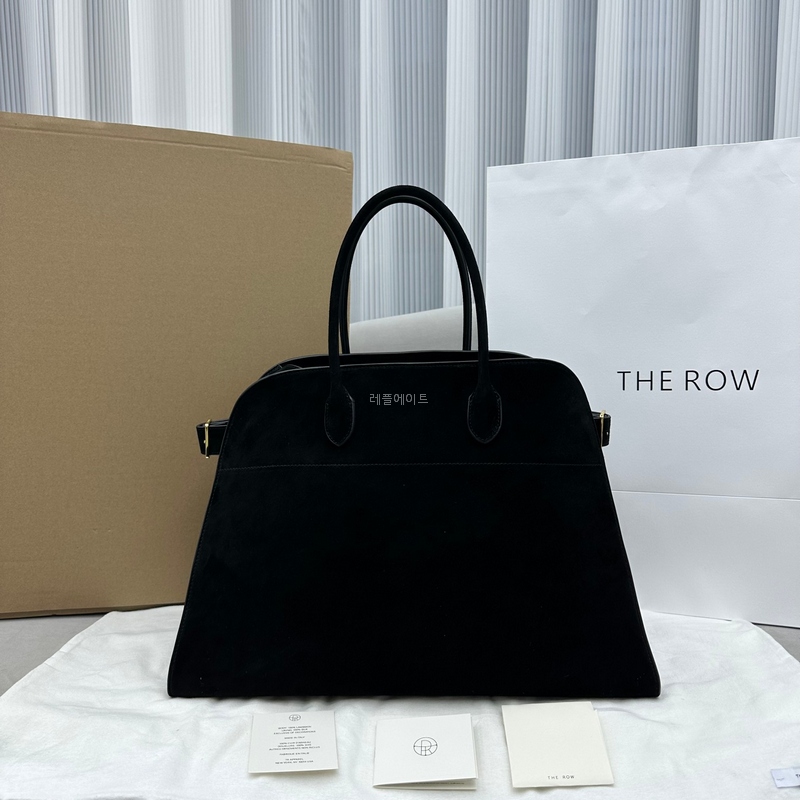 더 로우-THE ROW-W1254L25BLSG Soft Margaux 17 스웨이드 백