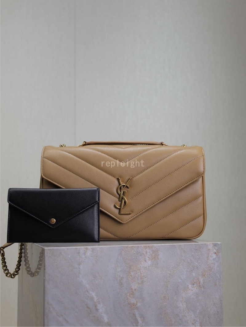 SAINT LAURENT-YSL 801439AAEAX2357 matelassé  loulou 미디엄백